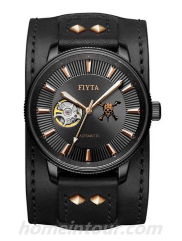 飞亚达GA860018.BBB男表摄影师系列-黑色表带/表径&#8211;