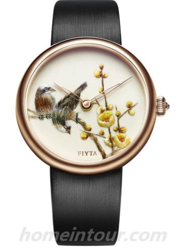 飞亚达GA886006.PWB女表艺系列-黑色表带/表径&#8211;