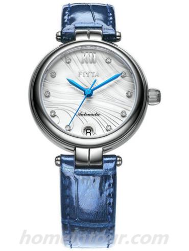 飞亚达LA869001.WWL女表心弦系列-蓝色表带/表径&#8211;