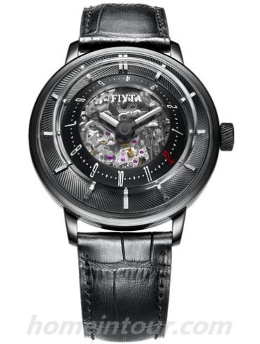 飞亚达GA8056.WWB男表大师系列-黑色表带/表径42mm