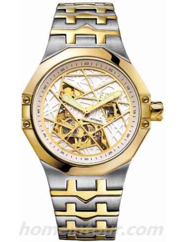 飞亚达GA2008.TWT男表印象·城市系列-间金色表带/表径39mm