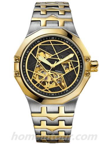 飞亚达GA2008.TBT男表印象·城市系列-间金色表带/表径39mm