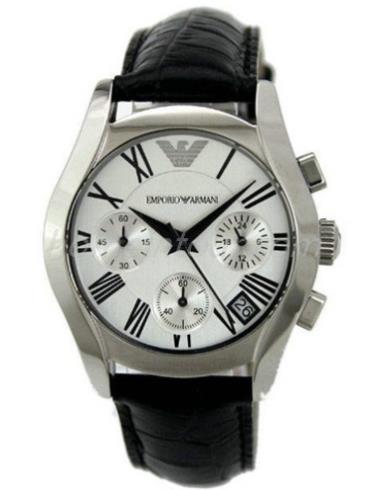 阿玛尼AR0670女表商务休闲系列-黑色表带/表径34mm