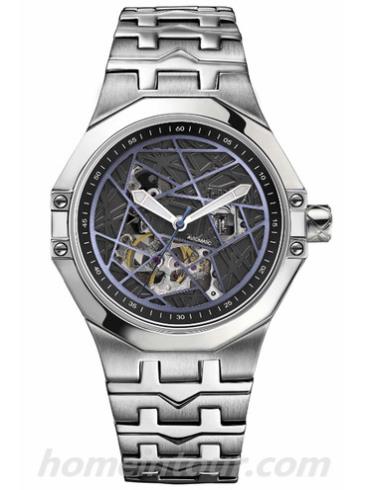 飞亚达GA2008.WBW男表印象·城市系列-银白色表带/表径39mm