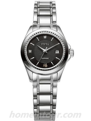 飞亚达L1096.WBWS女表锋逸系列-银白色表带/表径27.5mm