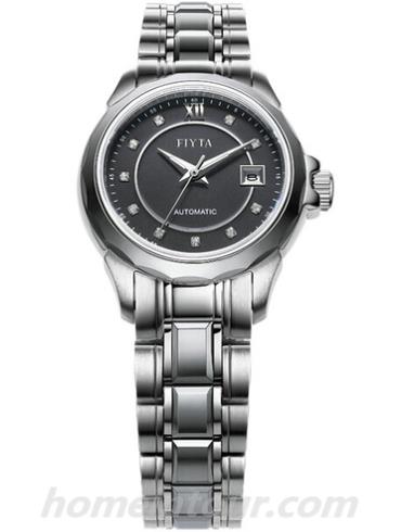 飞亚达LA8358.WBW女表锋逸系列-银白色表带/表径27mm