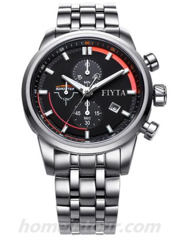 飞亚达G782.WBW男表极限系列-银白色表带/表径42mm