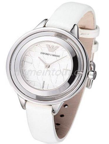 阿玛尼AR7300女表商务休闲系列-白色表带/表径38mm
