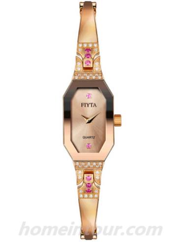 飞亚达L2033.PPPD女表玲珑系列-玫瑰金色表带/表径12.5mm