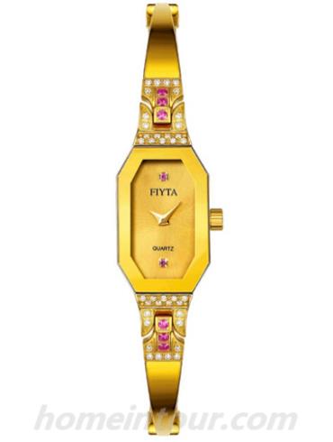 飞亚达L2031.GGGD女表玲珑系列-金色表带/表径12.5mm