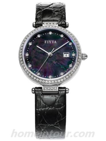 飞亚达L592.WBBD女表心弦系列-黑色表带/表径30mm