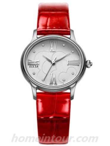 飞亚达L1560.A.019女表倾城系列-绿色表带/表径35mm