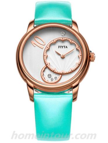 飞亚达L1560.B.013女表倾城系列-蓝色表带/表径35mm