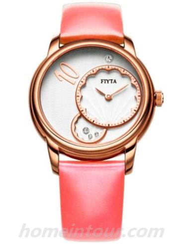 飞亚达L1560.B.007女表倾城系列-粉色表带/表径35mm