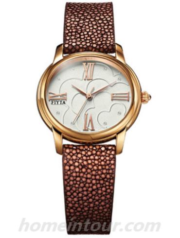 飞亚达L565.PWR女表倾城系列-图案表带/表径32.5mm