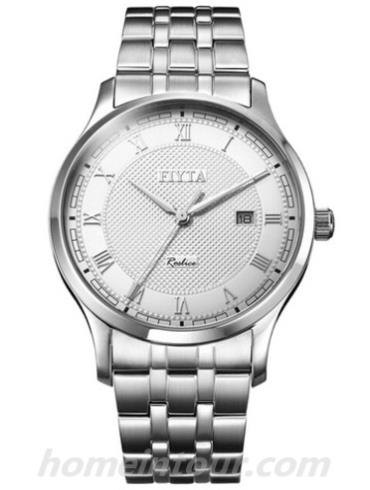 飞亚达L240.WWW女表卓雅系列-银白色表带/表径28mm