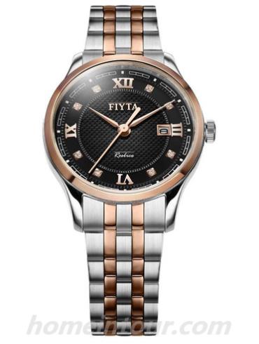 飞亚达G280.MBM男表卓雅系列-间金色表带/表径39mm