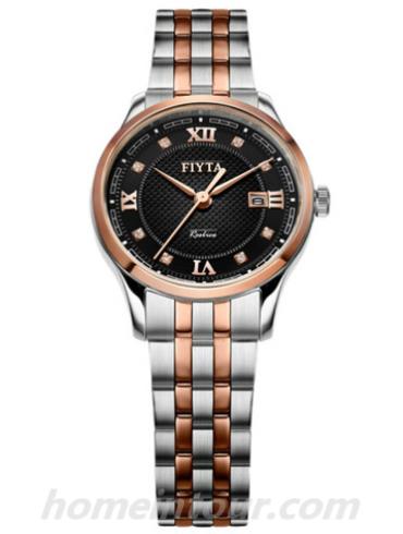 飞亚达L280.MBM女表卓雅系列-间金色表带/表径27mm