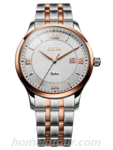 飞亚达G290.MWM男表卓雅系列-间金色表带/表径39mm