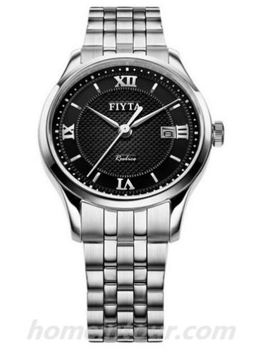 飞亚达G290.WBW男表卓雅系列-银白色表带/表径39mm