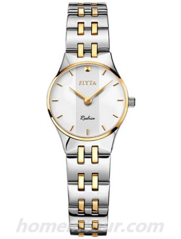 飞亚达L226.TWT女表卓雅系列-间金色表带/表径23mm