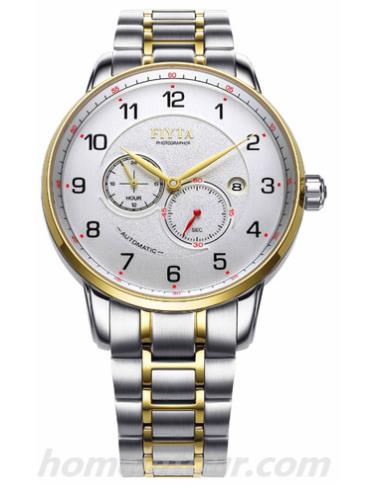 飞亚达GA8446.TWT男表摄影师系列-间金色表带/表径&#8211;