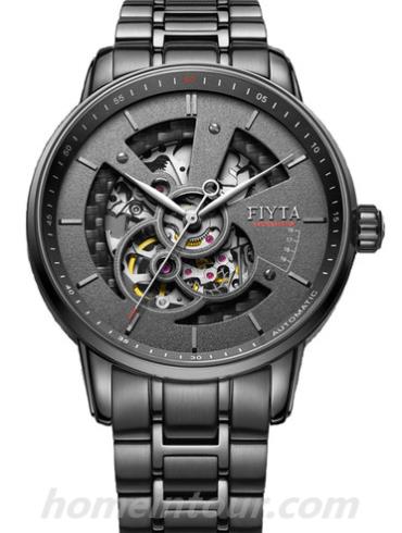 飞亚达GA8486.BBB男表摄影师系列-黑色表带/表径&#8211;