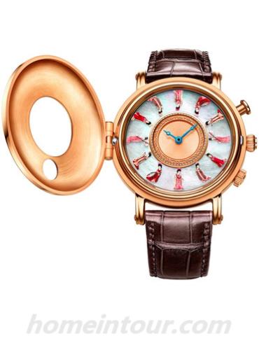 飞亚达GA8200.PWR_男表大师系列-棕色表带/表径—mm