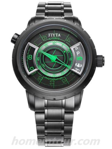 飞亚达GA8488.BBB男表摄影师系列-黑色表带/表径42mm