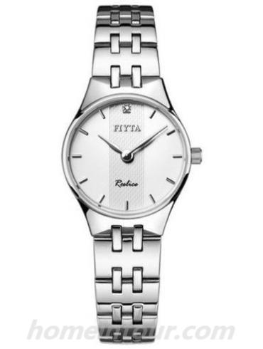 飞亚达L246.WWWD女表卓雅系列-银色表带/表径23mm