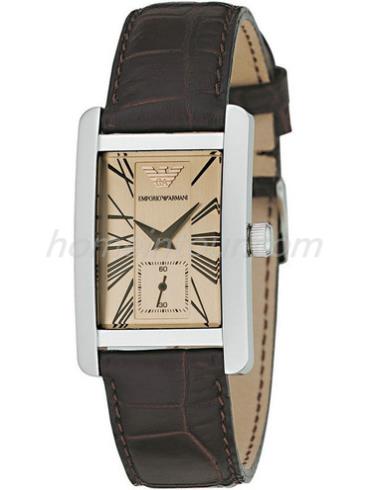 阿玛尼AR0155女表时尚女表系列-棕色表带/表径&#8211;