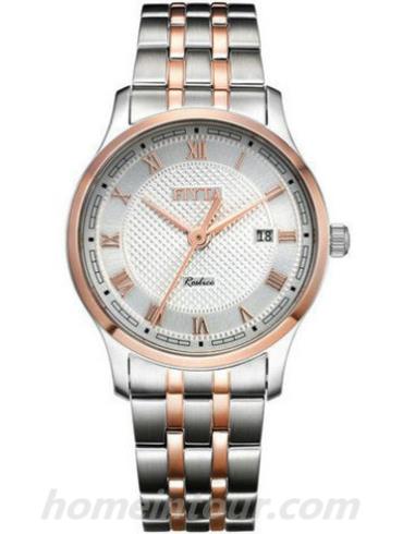 飞亚达L240.TWT女表卓雅系列-间金色表带/表径28mm