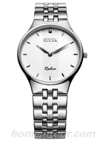 飞亚达G246.WWWD男表卓雅系列-银色表带/表径36mm