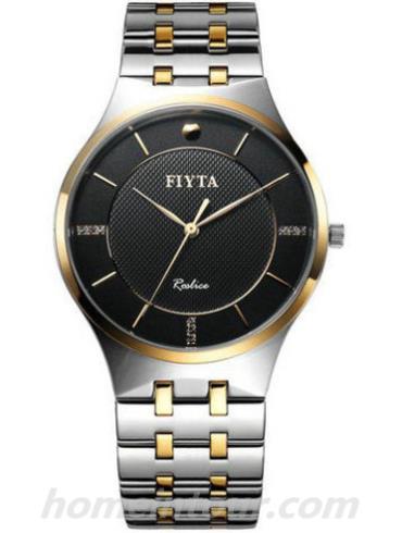 飞亚达G236.TBT男表卓雅系列-间金色表带/表径38mm