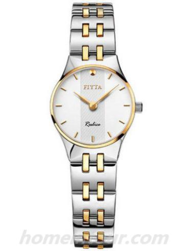 飞亚达G226.TWT男表卓雅系列-间金色表带/表径—mm