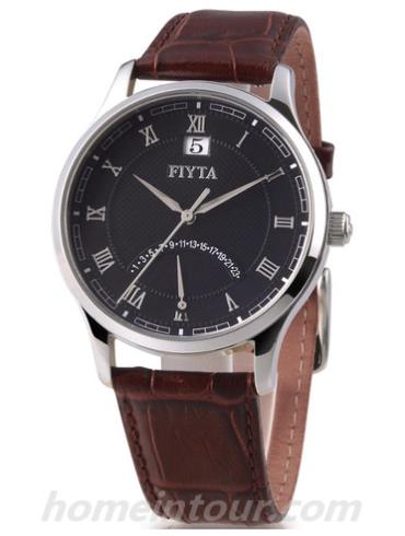 飞亚达G1270.WBR男表卓雅系列-棕色表带/表径39mm