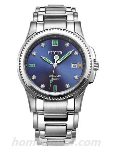 飞亚达GA8040.WLWT男表芯动系列-银色表带/表径—mm