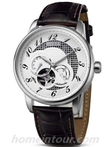 飞亚达GA8278.WWR男表摄影师系列-棕色表带/表径40mm