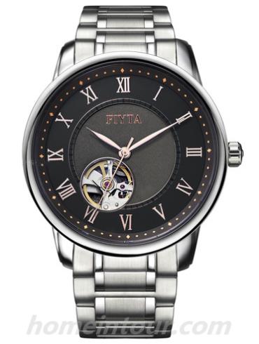 飞亚达GA8150.WBW男表摄影师系列-银色表带/表径40mm