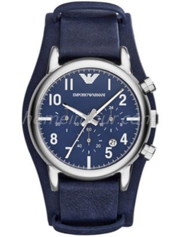 阿玛尼AR1829女表LUIGI系列-蓝色表带/表径41mm