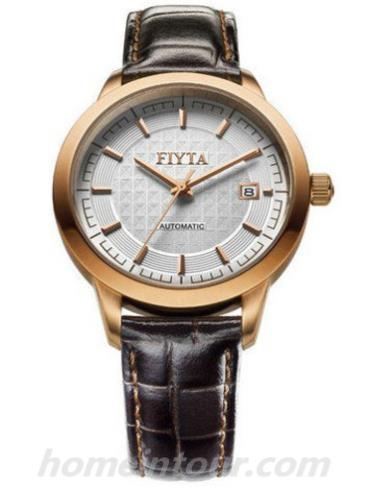 飞亚达GA8436.PWR男表琅轩系列-棕色表带/表径39mm