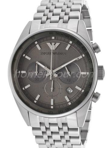 阿玛尼AR5997男表TAZIO系列-银色表带/表径43mm