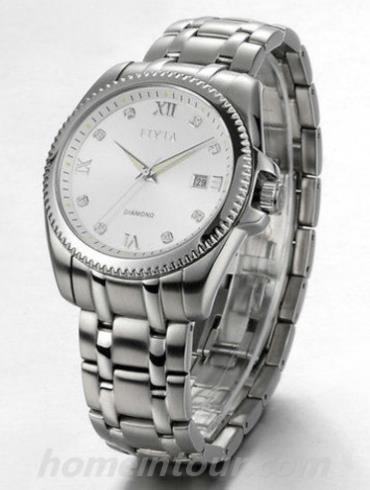 飞亚达GA8326.WWWD男表经典系列-银色表带/表径40mm