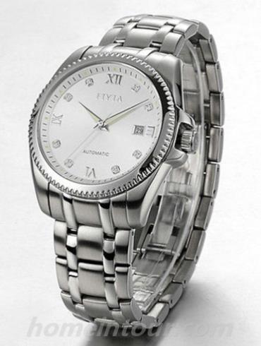 飞亚达GA8326.WWW男表经典系列-银色表带/表径40mm