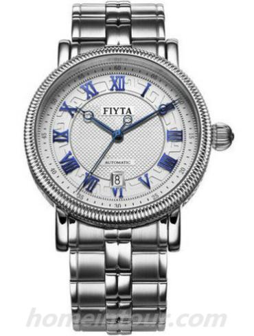 飞亚达GA8112.WWW男表经典系列-银色表带/表径42mm