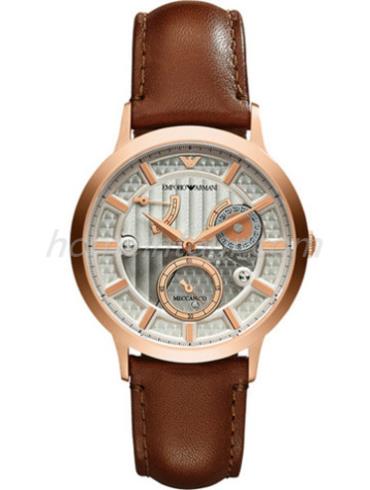 阿玛尼AR4662男表RENATO系列-棕色表带/表径43mm