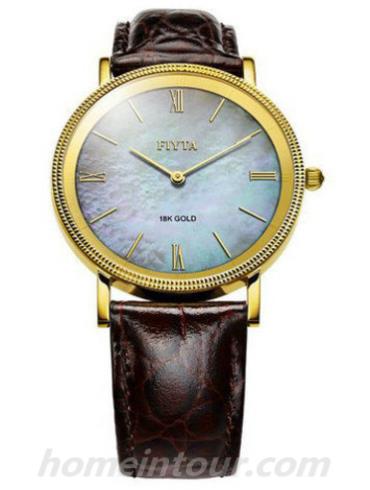 飞亚达G2036.GWR男表金表系列-黑色表带/表径38mm