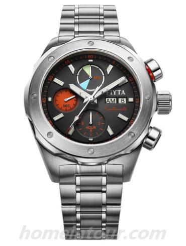 飞亚达GA8500.HBH男表航天系列-灰色表带/表径44mm