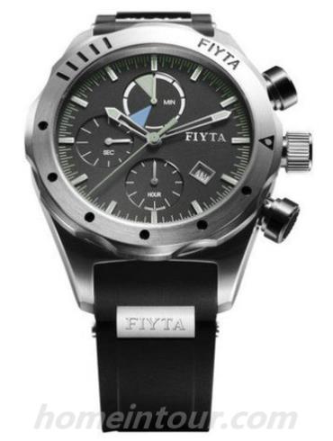 飞亚达GA8070.WBB男表航天系列-黑色表带/表径45mm