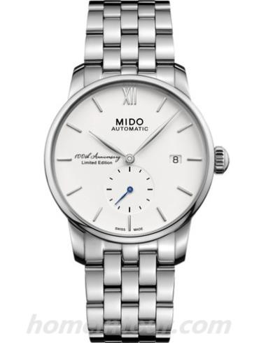 美度M8608.4.26.1男表贝伦赛丽系列-银色表带/表径38mm